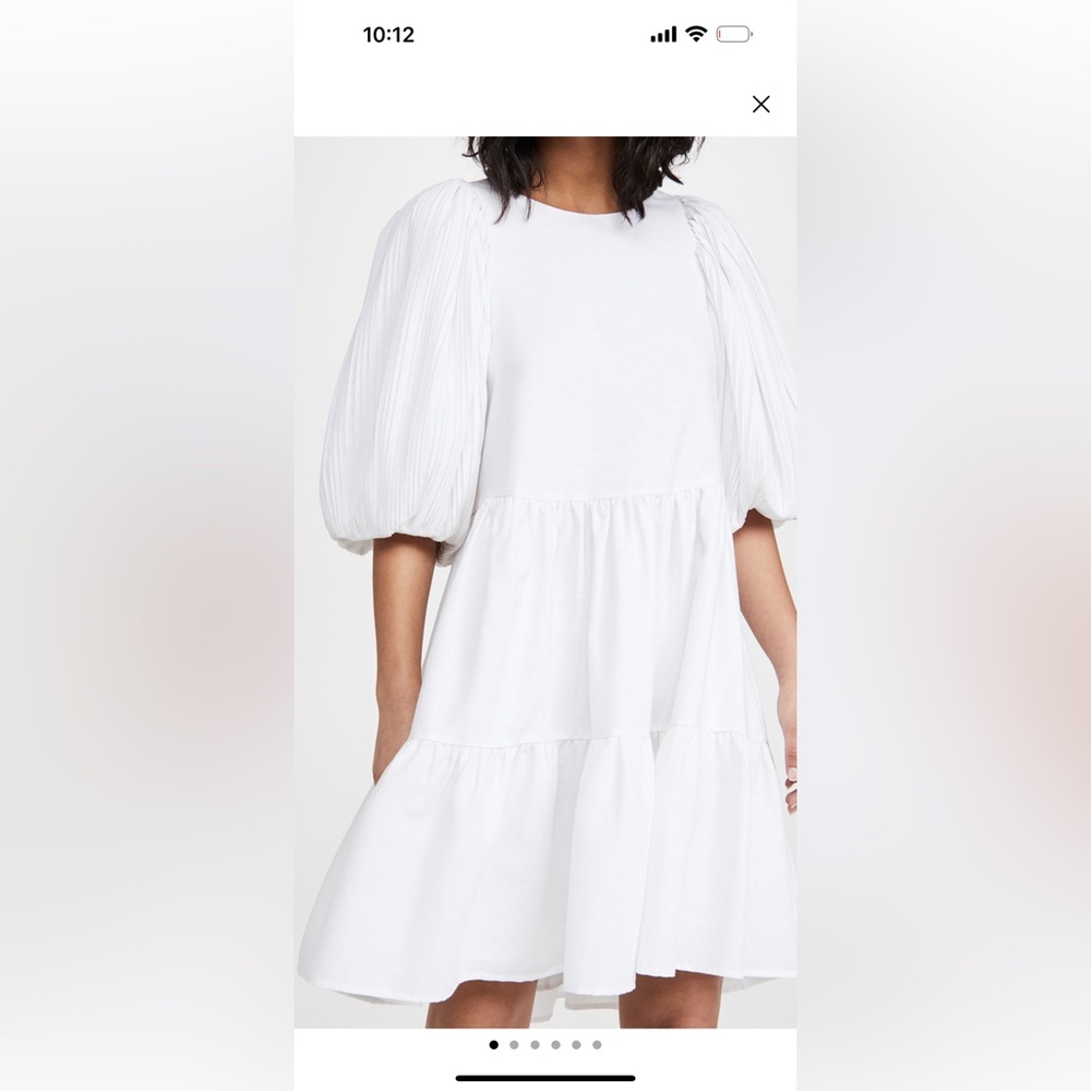 Sea Tiered Dress. Size large.